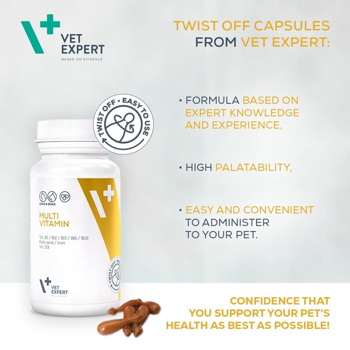 Multivitamine für Hunde und Katzen | VETEXPERT Online