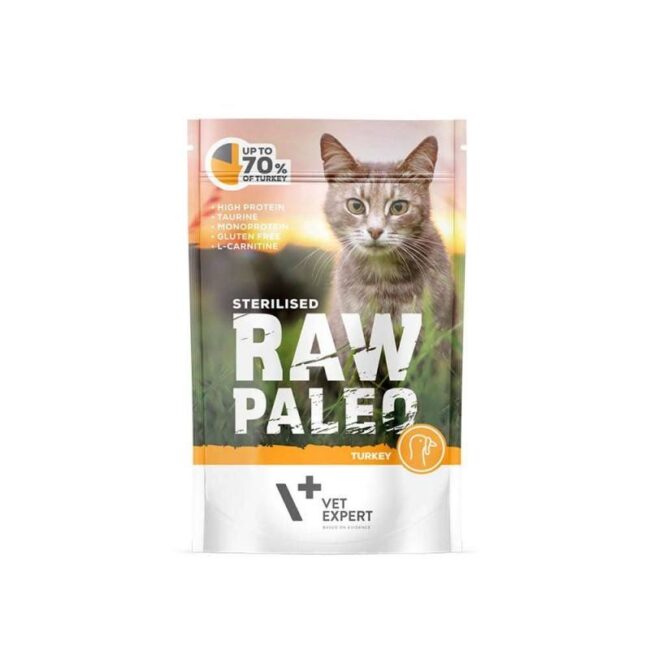 Raw Paleo Katzenfutter für kastrierte Katzen – Raw Paleo Truthahn